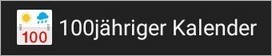 Hundertjhriger Kalender